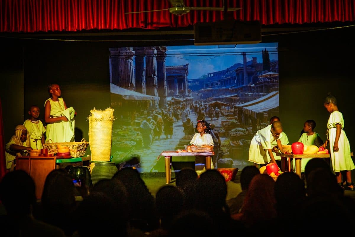 A scene from the summer production
